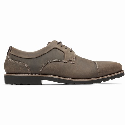 Sapatos Oxfords Rockport Sharp & Ready 2 Cap Toe Homem Marrom PT-21408